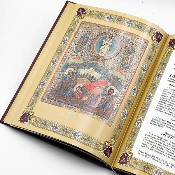 Новый Завет на украинском языке в 2-х книгах с иконами 740155562775 фото